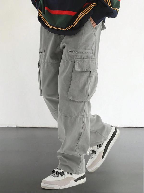 💥Fall New Arrival✈️Loose Fit Men's Flap Pocket Side Cargo Pants