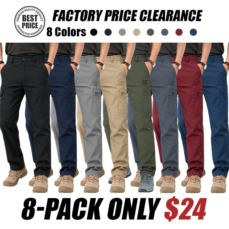 Men's Premium Outdoor Multi-Pocket Quick-Drying Cargo Pants