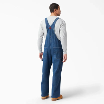🔥CLEARANCE SALE🔥Men's Heavy-Duty Denim Bib Overalls – Adjustable Straps & Utility Pockets