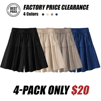 Women's Lightweight Stretch Comfy Flowy Shorts