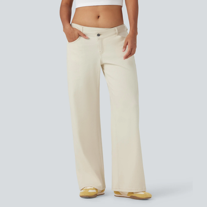 Women's Low Rise Wide Leg Jeans