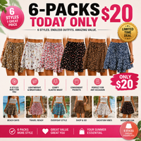 6 Colors(6 PACK ONLY $19.95)